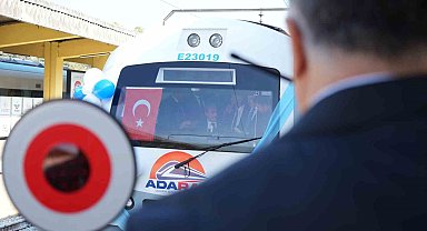 8 yıl aradan sonra yeni vagonuyla ADARAY hizmete sunuldu
