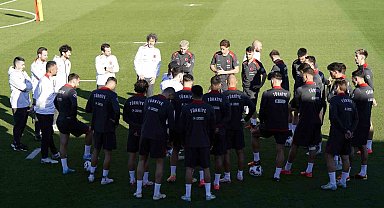 A Milli Takım, Karadağ maçı hazırlıklarını sürdürdü