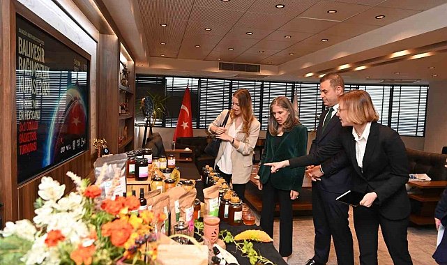 ABD İstanbul Başkonsolosu Eadeh'ten Başkan Akın'a ziyaret