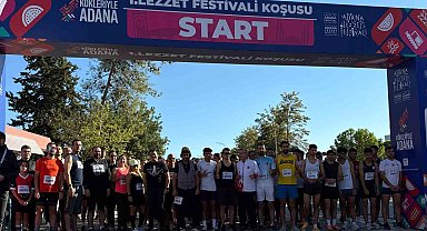 Adana'da Lezzet Festivali Koşusu yapıldı