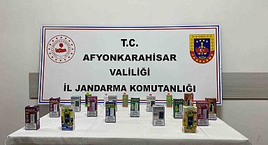 Afyonkarahisar'da elektronik sigara yakalandı