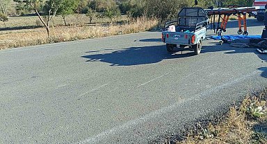 Afyonkarahisar'da moped kazası 3 yaralı