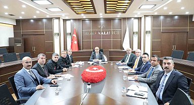 Ağrı İl Afet ve Risk Azaltma Planı İzleme ve Değerlendirme Toplantısı Gerçekleştirildi