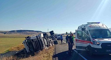 Ağrı'da trafik kazası: 1 yaralı