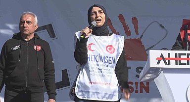 Aile hekimlerinden 'Büyük Ankara Mitingi'