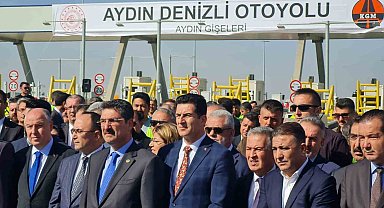 AK Parti Denizli İl Başkanı Yücel Güngör Denizli-Aydın otoyolunun açılışına katıldı