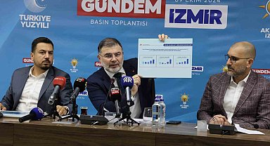 AK Parti İzmir İl Başkanı Saygılı: "Başarısız yönetim İzmir Körfezi'ni adeta bir zehir çukuruna çevirdi"