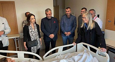 AK Partili Çankırı, Özge Polat'ı ziyaret etti, Cumhurbaşkanının talimatını açıkladı