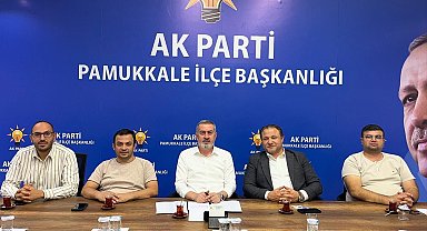 AK Partili Özpek; "Filistin halkının yanındayız"