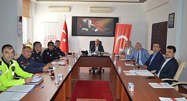 Akçakoca'da trafik komisyonu toplandı