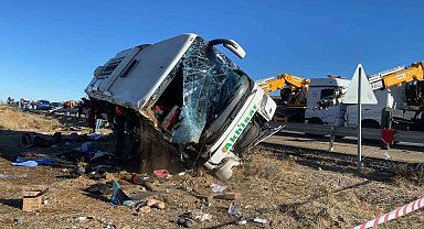Aksaray'da feci otobüs kazası: 6 ölü, 29 yaralı