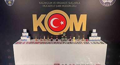 Aksaray'da gümrük kaçağı ve sahte cinsel ürün operasyonu: 1 gözaltı