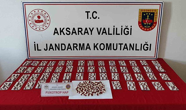 Aksaray'da uyuşturucu hap operasyonu: 1 tutuklama