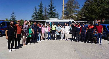 Akyurt İlçe Jandarma Komutanlığı, Engelsiz Yaşam Merkezi öğrencilerini ağırladı