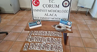 Alaca'da uyuşturucu operasyonu: 1 kişi tutuklandı