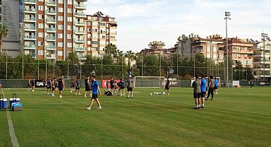 Alanyaspor'da Kasımpaşa mesaisi sürüyor