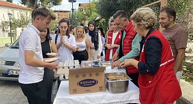 Alaşehir Kızılay'dan öğrencilere tanıtım turu