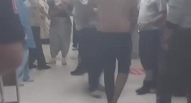 Alkollü şahıs acil servisi birbirine kattı