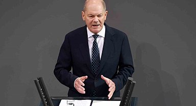 Almanya Başbakanı Scholz'den İsrail'e silah tedariki sözü