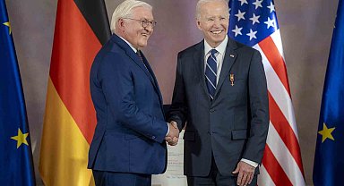 Almanya'dan Biden'a "Liyakat Nişanı"