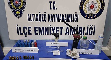 Altınözü'nde uyuşturucu operasyonu