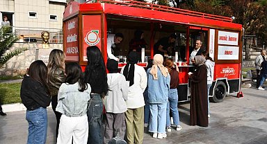 Amasya Belediyesi'nden üniversitelileri sevindiren çorba
