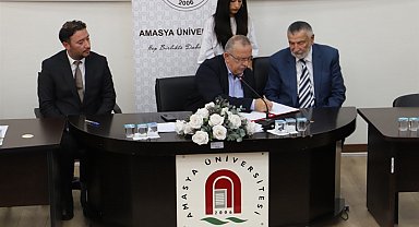 Amasya Üniversitesi'nden 2 firmayla işbirliği protokolü