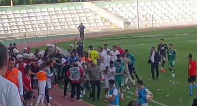 Amasya'da sahada gerginlik