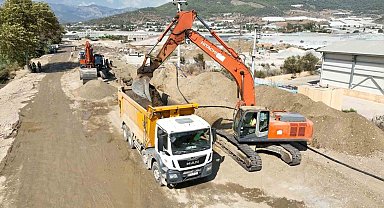 Anamur Alaköprü sulama inşaatının yüzde 92'si tamamlandı
