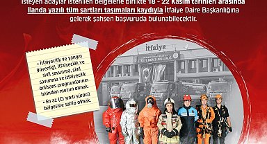 Ankara Büyükşehir Belediyesi 300 itfaiye eri alımı yapacak