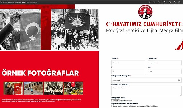 Ankara'da Cumhuriyet'in 101. yılına özel 'Hayatımız Cumhuriyet' sergisi düzenlenecek