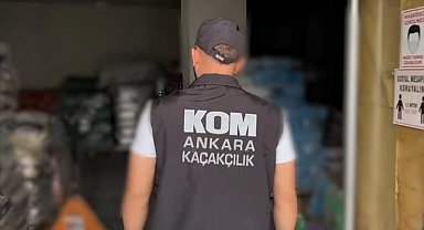 Ankara'da sahte içki ve kaçak gıda operasyonları: 2 gözaltı