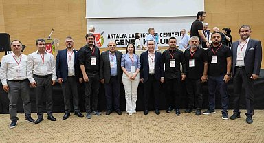 Antalya Gazeteciler Cemiyeti Olağan Genel Kurulu yapıldı