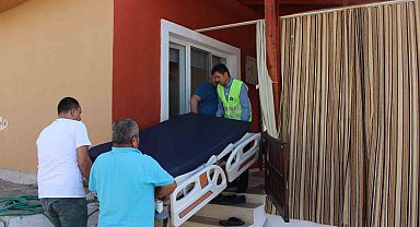 Antalya'da 4 bin 471 adet hasta yatağı yardımında bulunuldu