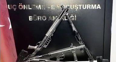 Antalya'da 4 farklı adrese eş zamanlı silah operasyonu: 4 gözaltı