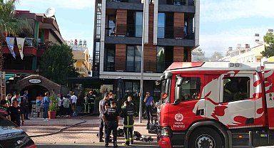 Antalya'da suit oteldeki yangın büyümeden söndürüldü