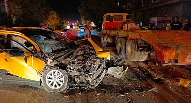 Antalya'da zincirleme kaza: 1 yaralı