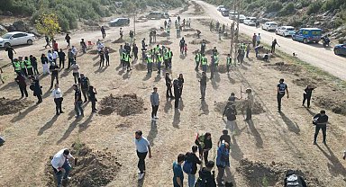 Antalyalı motosiklet tutkunları Şehit Polis Şeyda Yılmaz adına hatıra ormanı oluşturdu
