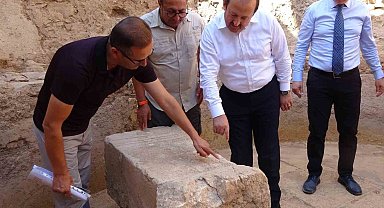 Antik kentte yeni keşif: 2 bin yıllık 13 satırlık sporcu yazıtı bulundu