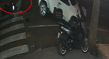 Aracıyla yaya geçidinden geçen sürücü ile motokurye ile çarpıştı: Kurye ölümden döndü