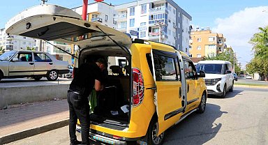 Aranması olan taksi şoförü 5 kilometrelik kovalamaca ile yakalandı