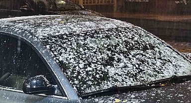 Ardahan kent merkezine mevsimin ilk karı yağdı