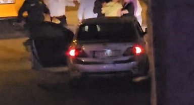 Arnavutköy'de sokak ortasında darp edilen kadını bekçiler kurtardı