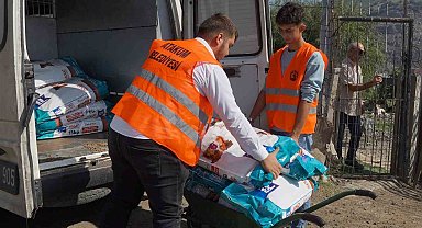 Atakum Belediyesi patili dostların yanında