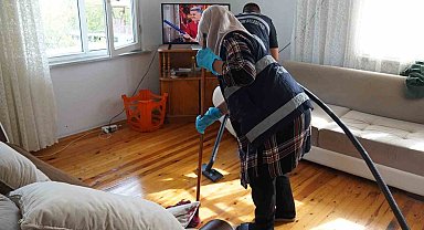 Atakum'dan 200 aileye evde destek