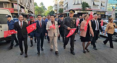 Atatürk'ün Nazilli'ye gelişinin 87. yıldönümü coşkuyla kutlandı