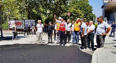Avcılar'da 5 ayda 50 bin tonun üzerinde asfalt serimi yapıldı