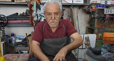 Ayakkabı tamiri ile geçen yarım asır