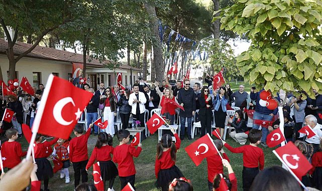 Aydın Büyükşehir Belediyesi Çocuk Gelişim Merkezleri'ni 29 Ekim coşkusu sardı