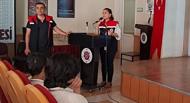 Aydın Fen Lisesi öğrencileri gıda hijyeni konusunda bilgilendirildi